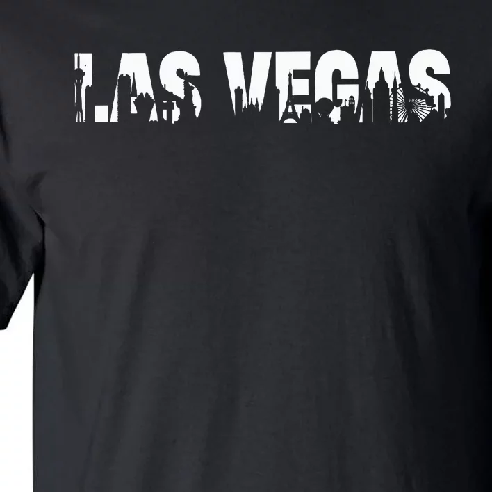 Las Vegas Nevada Nv Skyline Tall T-Shirt