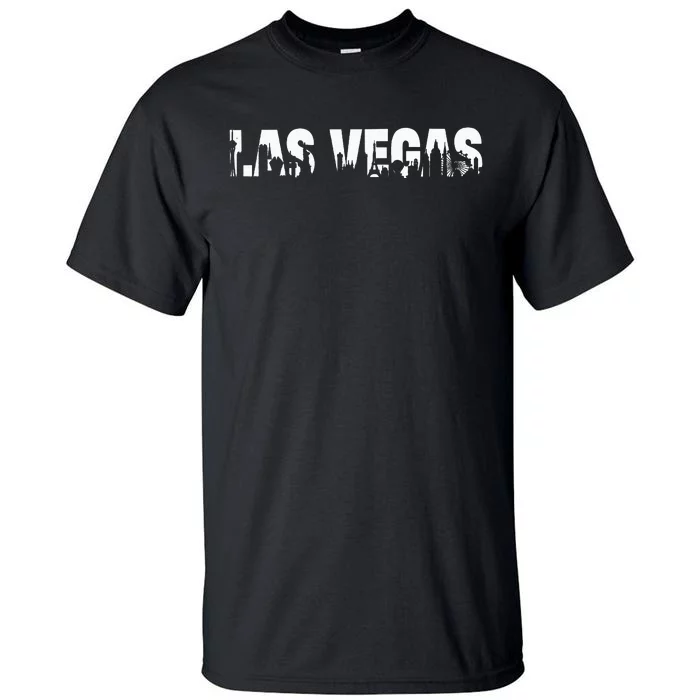 Las Vegas Nevada Nv Skyline Tall T-Shirt