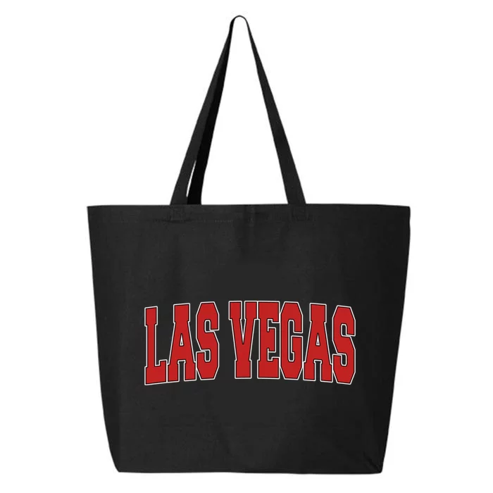 LAS VEGAS NV NEVADA Varsity Style USA Vintage Sports 25L Jumbo Tote