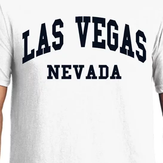 Las Vegas Nevada Throwback Design Classic Pajama Set