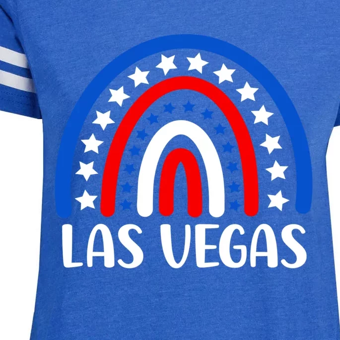 Las Vegas Nevada Gift I Love Las Vegas Usa Cool Gift Enza Ladies Jersey Football T-Shirt