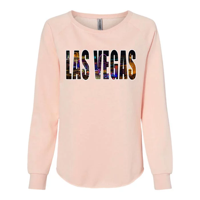 Las Vegas Nevada Urban Skyline Photography Womens California Wash Sweatshirt