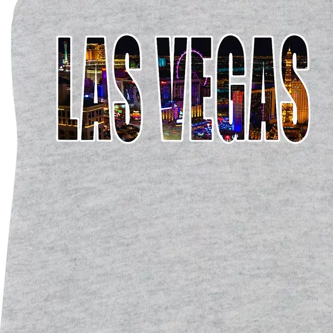 Las Vegas Nevada Urban Skyline Photography Women's Racerback Tank