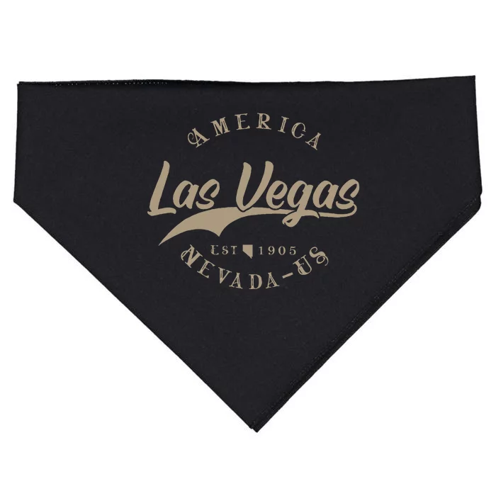 Las Vegas Nv Nevada USA-Made Doggie Bandana