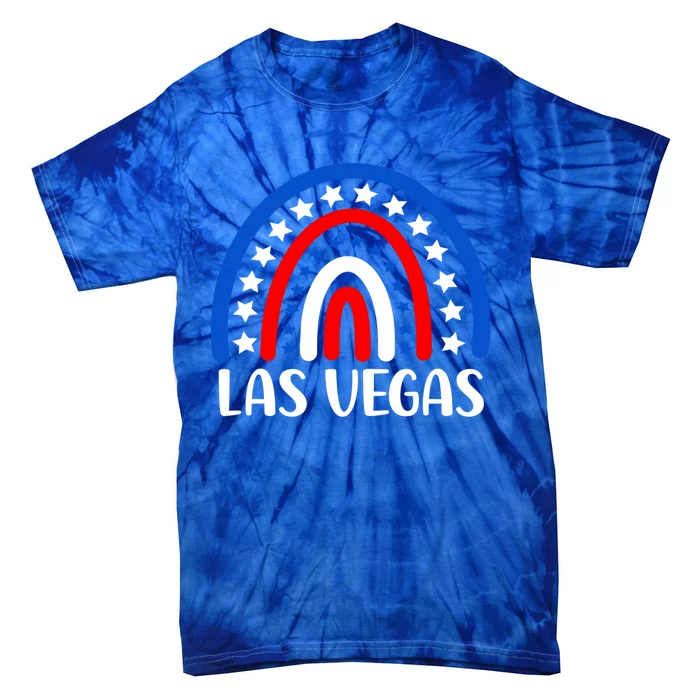 Las Vegas Nevada Gift I Love Las Vegas Usa Gift Tie-Dye T-Shirt