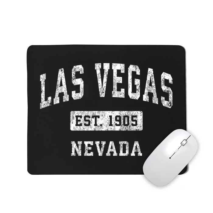 Las Vegas Nevada Nv Vintage Established Sports Mousepad