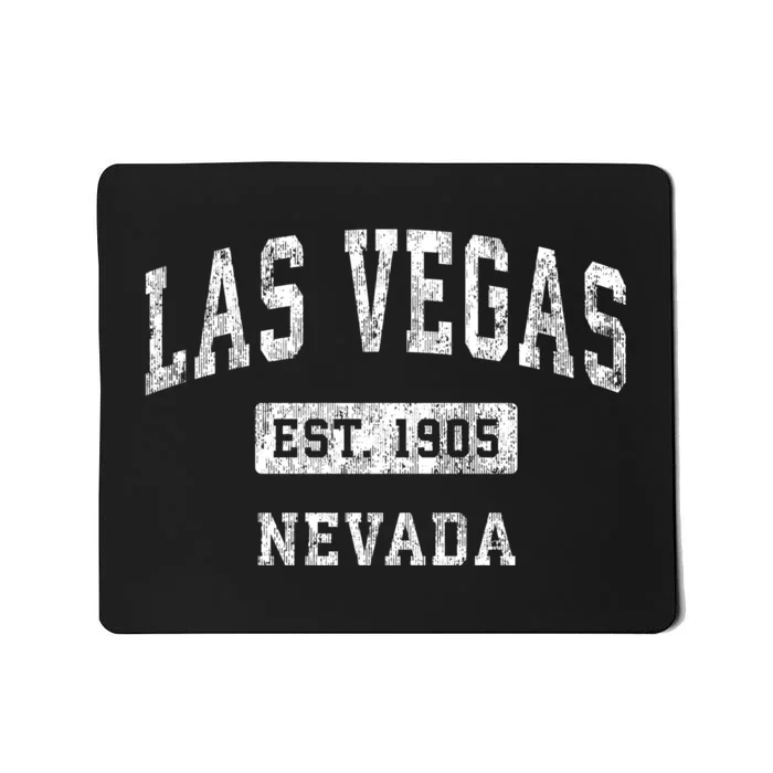 Las Vegas Nevada Nv Vintage Established Sports Mousepad