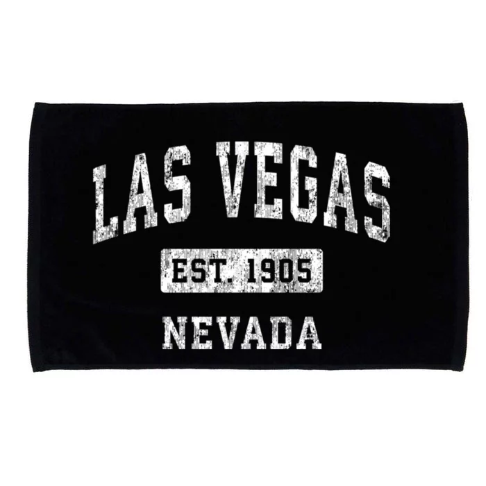 Las Vegas Nevada Nv Vintage Established Sports Microfiber Hand Towel