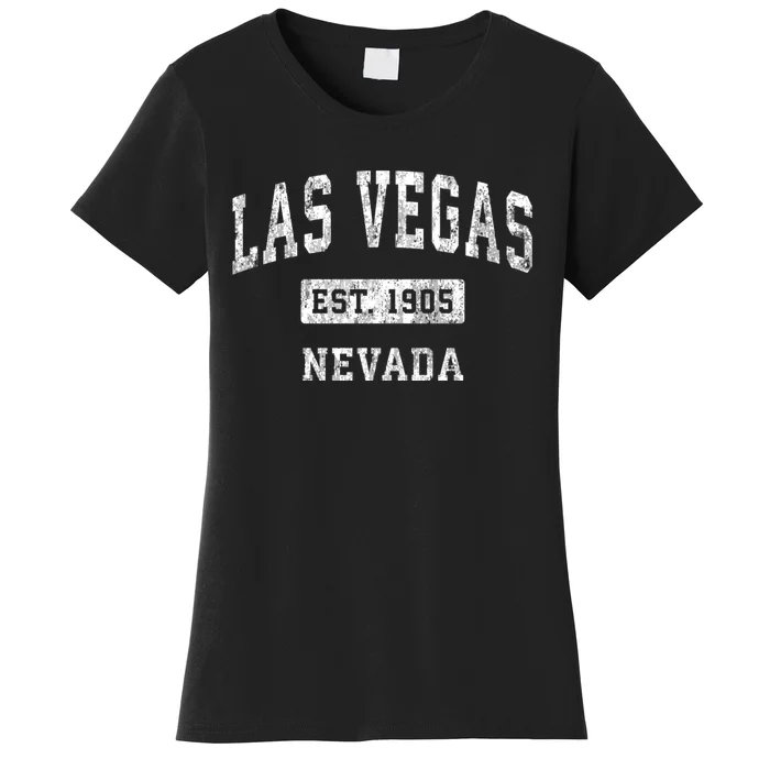 Las Vegas Nevada Nv Vintage Established Sports Women's T-Shirt