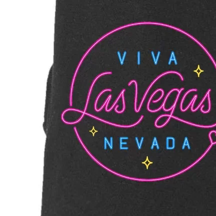 Las Vegas Nevada Aesthetic Design Classic Doggie 3-End Fleece Hoodie