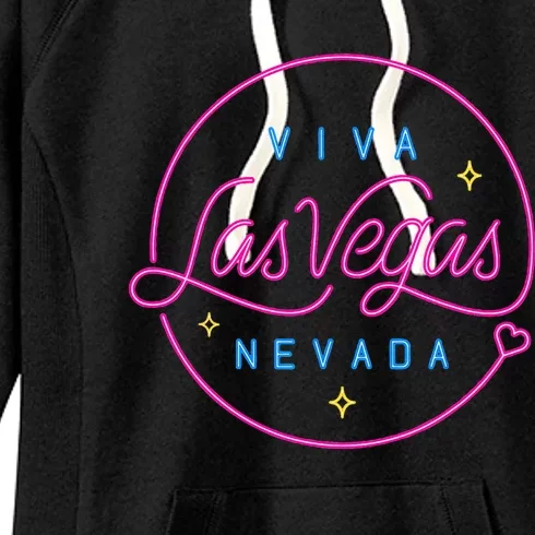 Las Vegas Nevada Aesthetic Design Classic Women's Fleece Hoodie