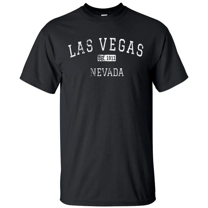 Las Vegas Nevada Nv Vintage Tall T-Shirt