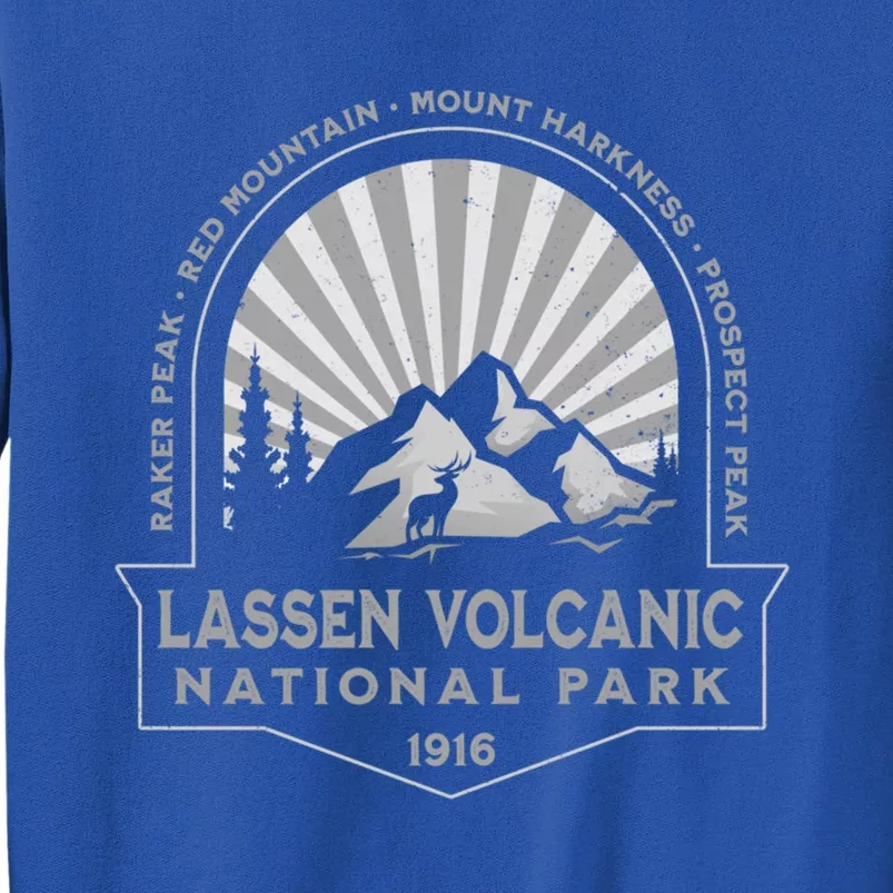 Lassen Volcanic National Park California Retro Souvenir Meaningful Gift Sweatshirt