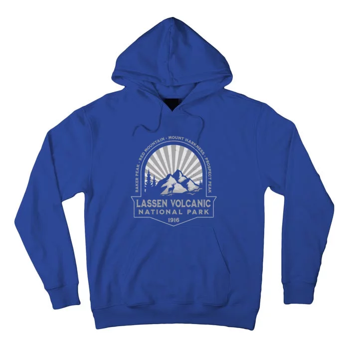 Lassen Volcanic National Park California Retro Souvenir Meaningful Gift Tall Hoodie