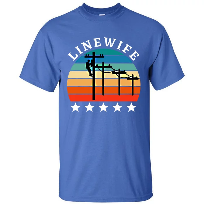 Linewife Vintage Retro Funny Gift Tall T-Shirt