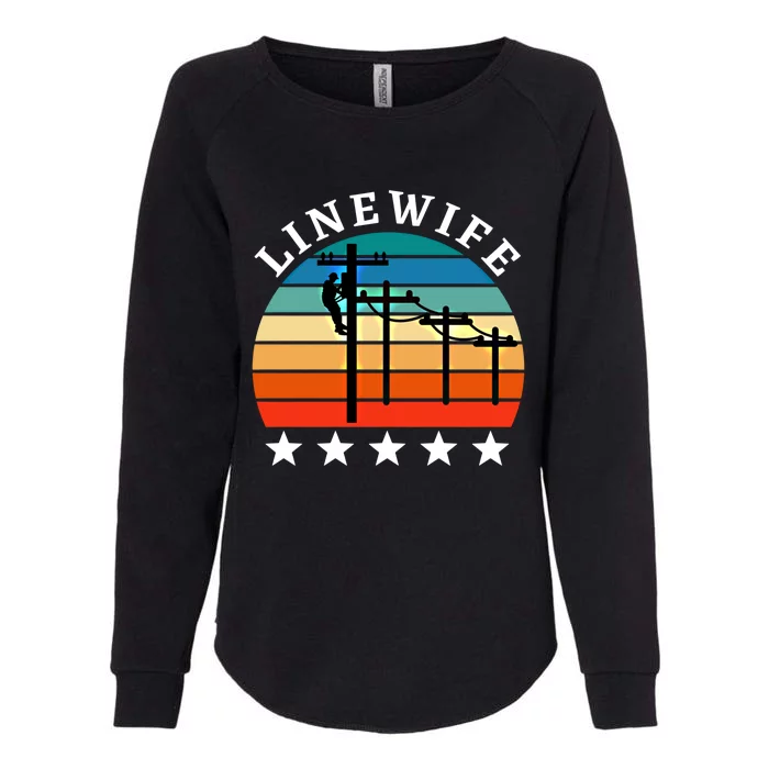 Linewife Vintage Retro Gift Womens California Wash Sweatshirt