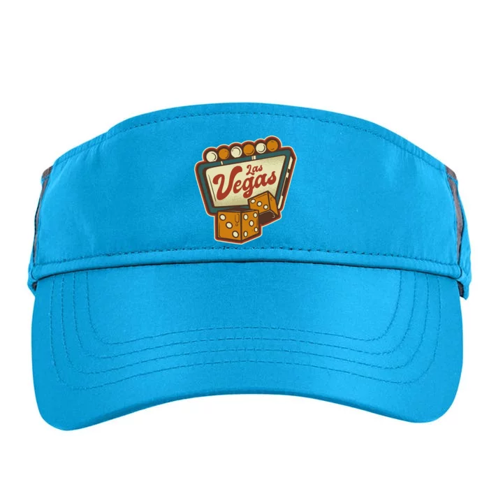 Las Vegas Retro Sign Adult Drive Performance Visor