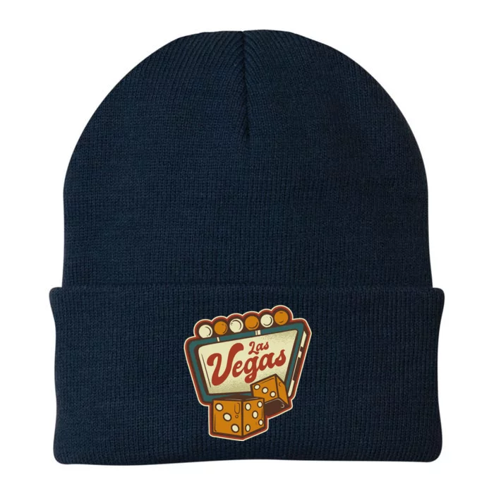 Las Vegas Retro Sign Knit Cap Winter Beanie