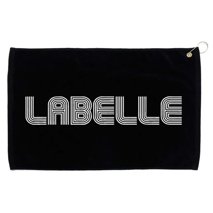 Labelle Vintage Retro College Athletic Sports Grommeted Golf Towel