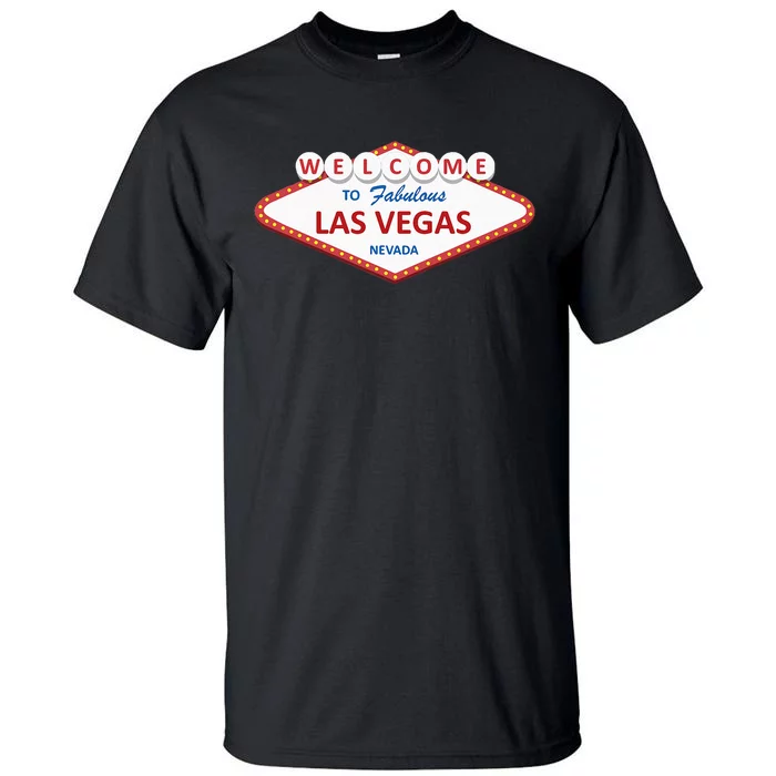 Las Vegas Sign Nevada Aesthetic Tall T-Shirt