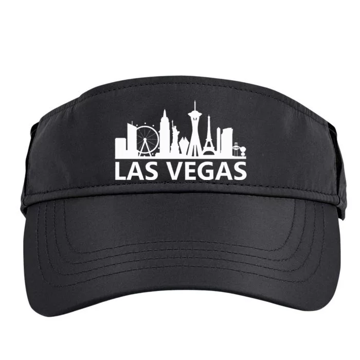 Las Vegas Skyline Nevada Classic Adult Drive Performance Visor