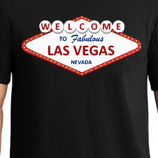 Las Vegas Sign Nevada Aesthetic Pajama Set