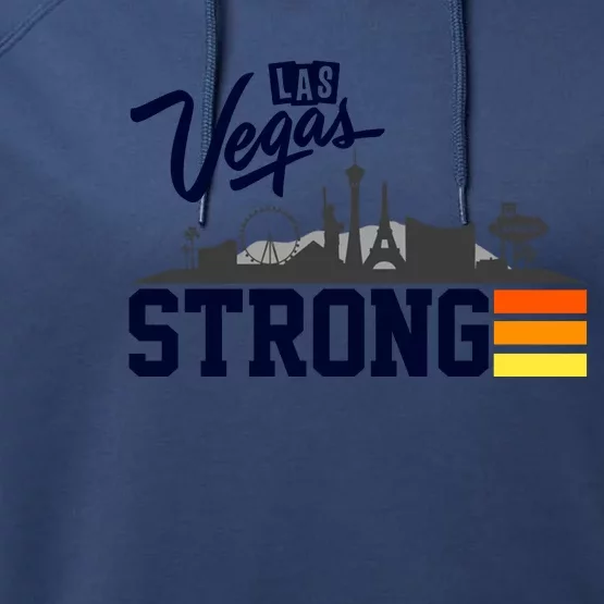 Las Vegas Strong Performance Fleece Hoodie