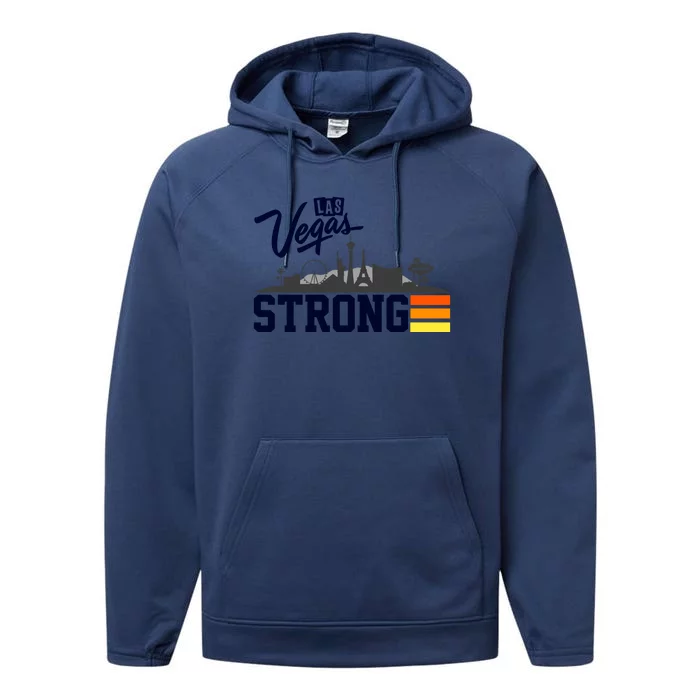 Las Vegas Strong Performance Fleece Hoodie