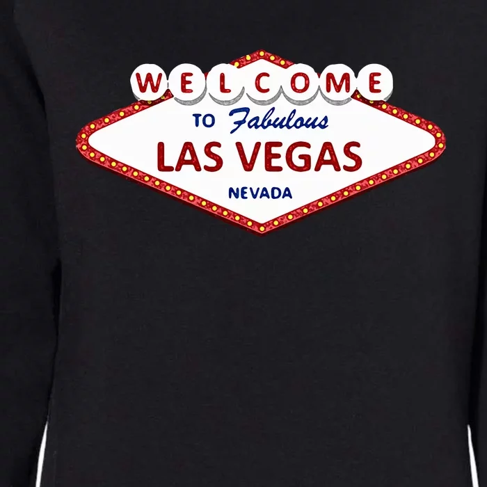 Las Vegas Sign Nevada Womens California Wash Sweatshirt