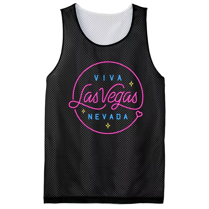 Las Vegas Sign Nevada Aesthetic Design Classic Mesh Reversible Basketball Jersey Tank