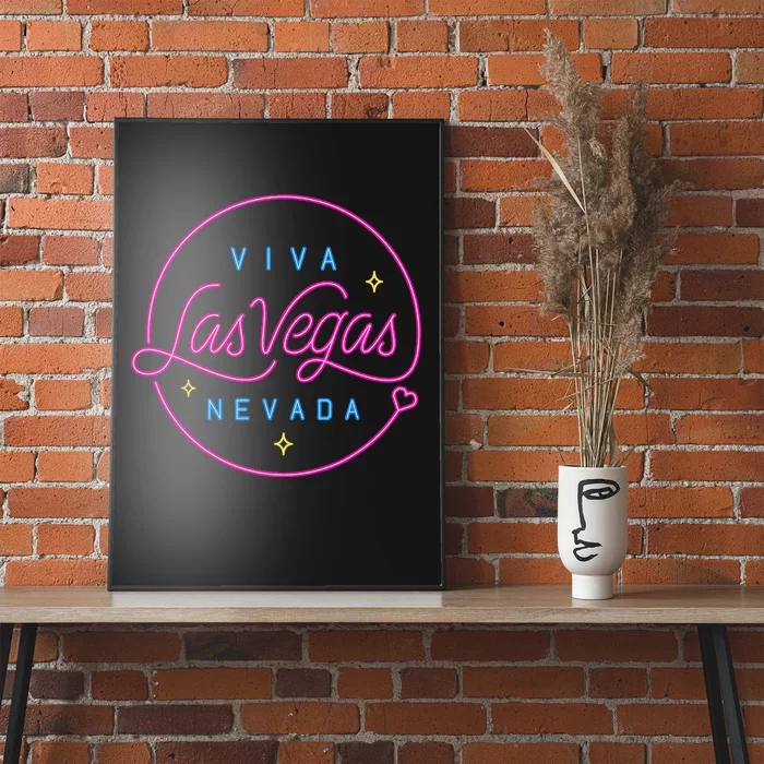 Las Vegas Sign Nevada Aesthetic Design Classic Poster