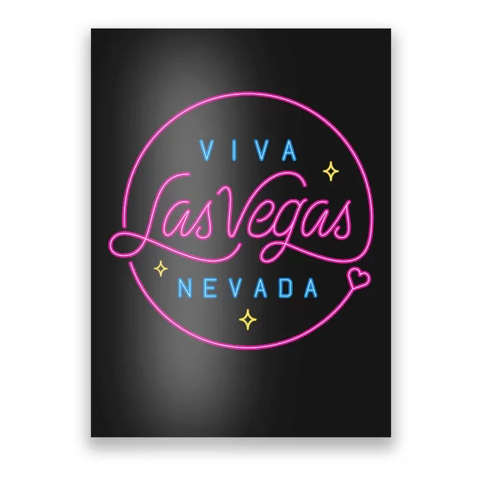 Las Vegas Sign Nevada Aesthetic Design Classic Poster