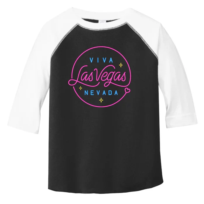 Las Vegas Sign Nevada Aesthetic Design Classic Toddler Fine Jersey T-Shirt