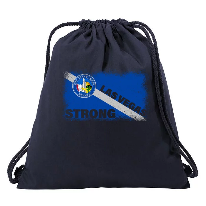 Las Vegas Strong Cool City Flag Support Gift Cute Gift Drawstring Bag