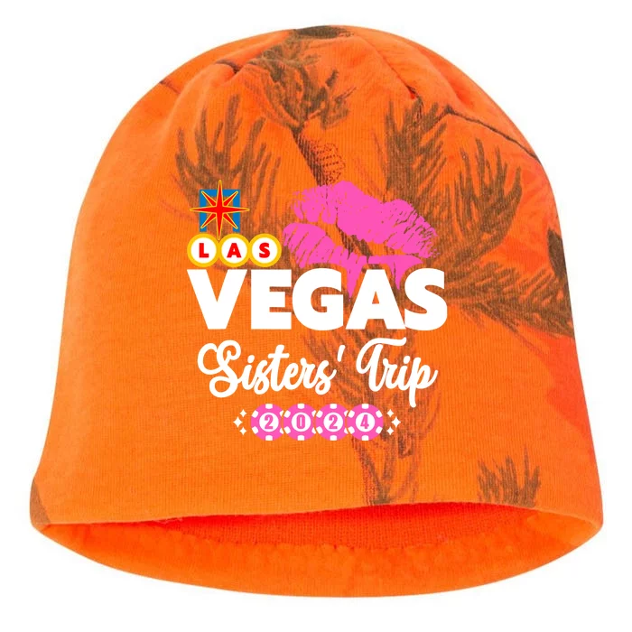 Las Vegas Sisters Trip 2024 Girl Trip Kati - Camo Knit Beanie