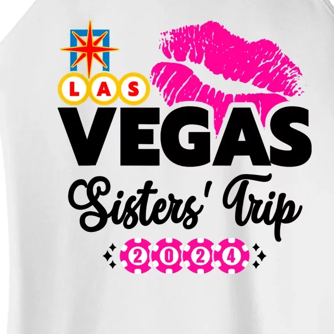 Las Vegas Sisters Trip 2024 Girl Trip Women’s Perfect Tri Rocker Tank