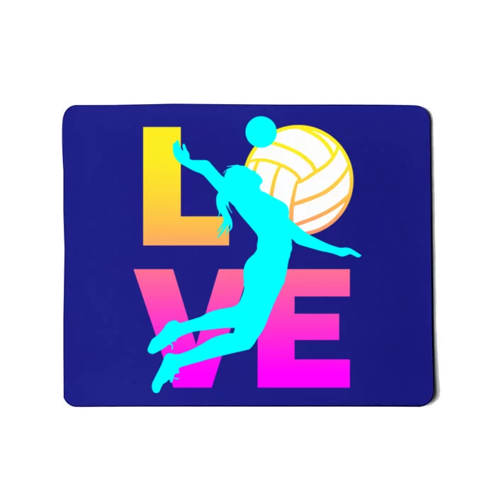 Love Volleyball Teen Gift Mousepad