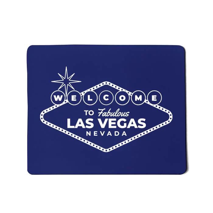 Las Vegas Travel Souvenir Sign Design Vacation Tourist Visit Mousepad