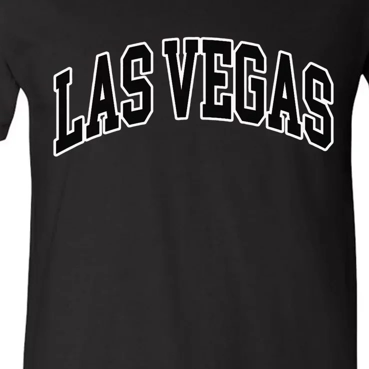 Las Vegas Throwback Design Nevada Classic V-Neck T-Shirt