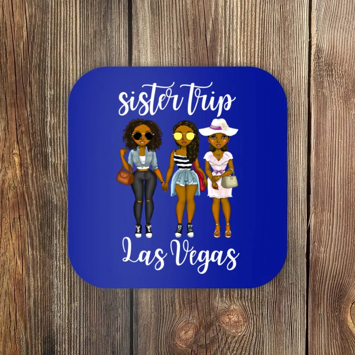 Las Vegas Trip Vacation Sisters Weekend Travel Lover Cute Gift Coaster