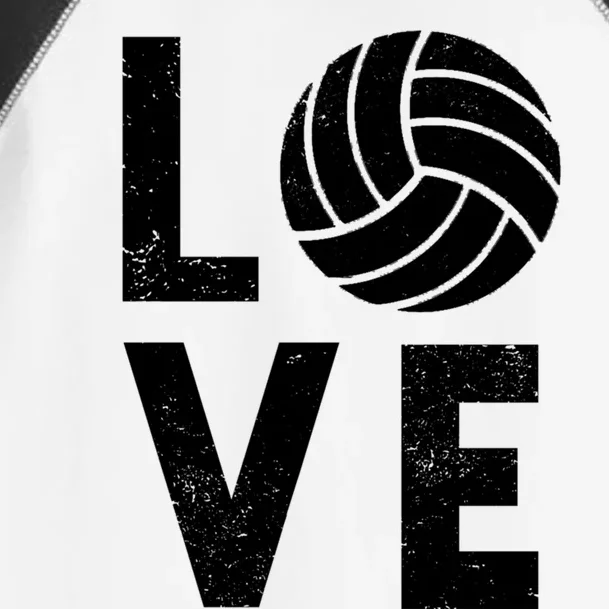 Love Volleyball Team Volleyball Meaningful Gift Toddler Fine Jersey T-Shirt