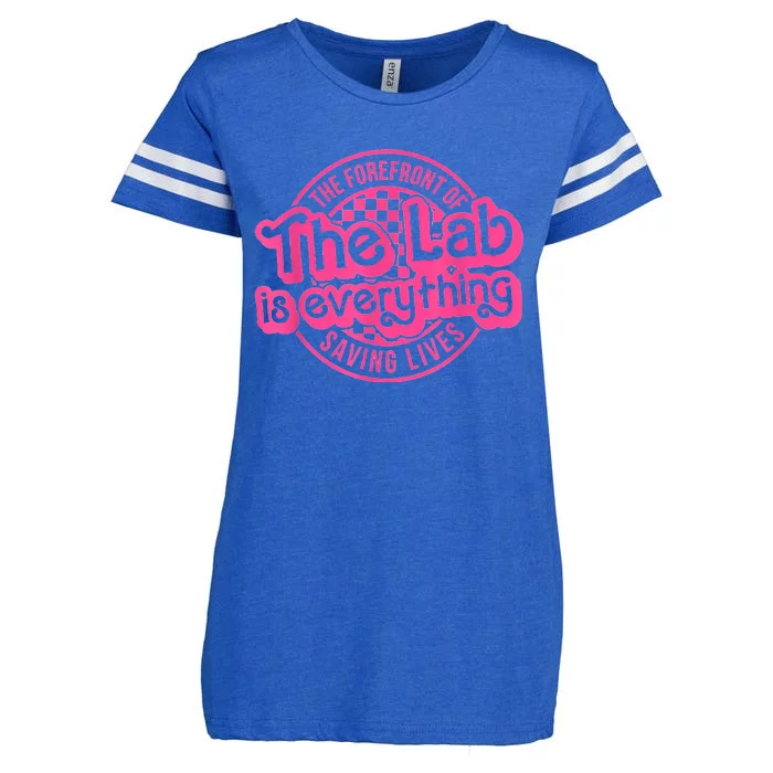 Lab Week 2024 The Lab Is Everything Lab Scientist Enza Ladies Jersey Football T-Shirt