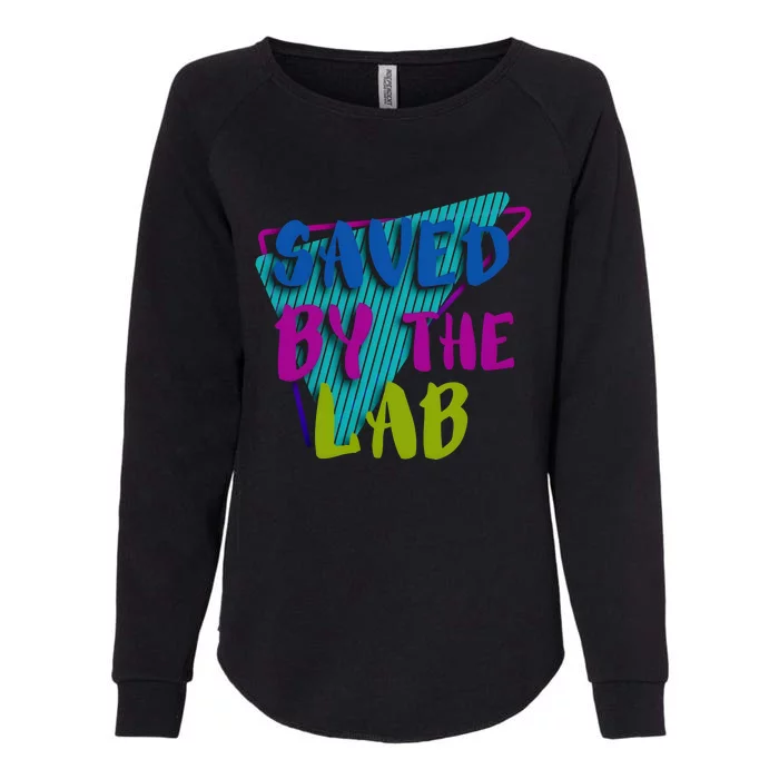 Lab Week 2024 Saved By The Lab Womens California Wash Sweatshirt