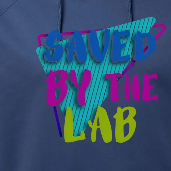 Lab Week 2024 Saved By The Lab Performance Fleece Hoodie