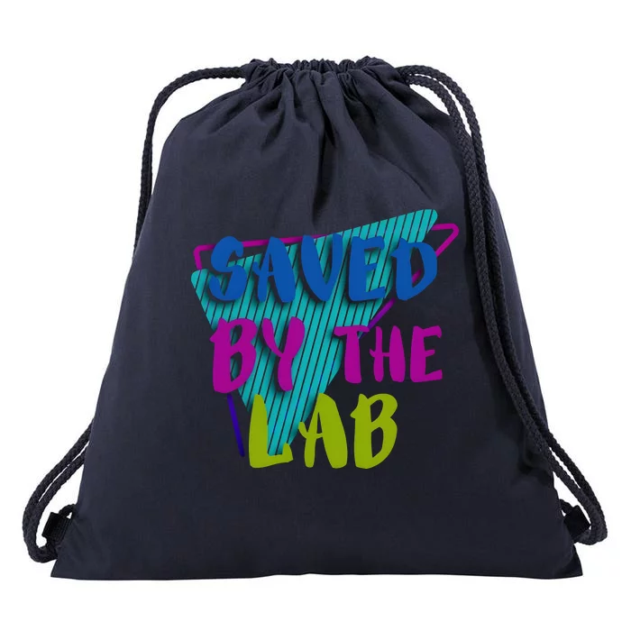 Lab Week 2024 Saved By The Lab Drawstring Bag