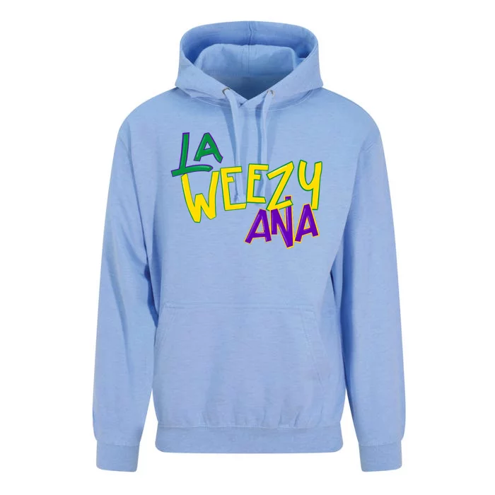 La Weezy Ana Mardi Gras Unisex Surf Hoodie