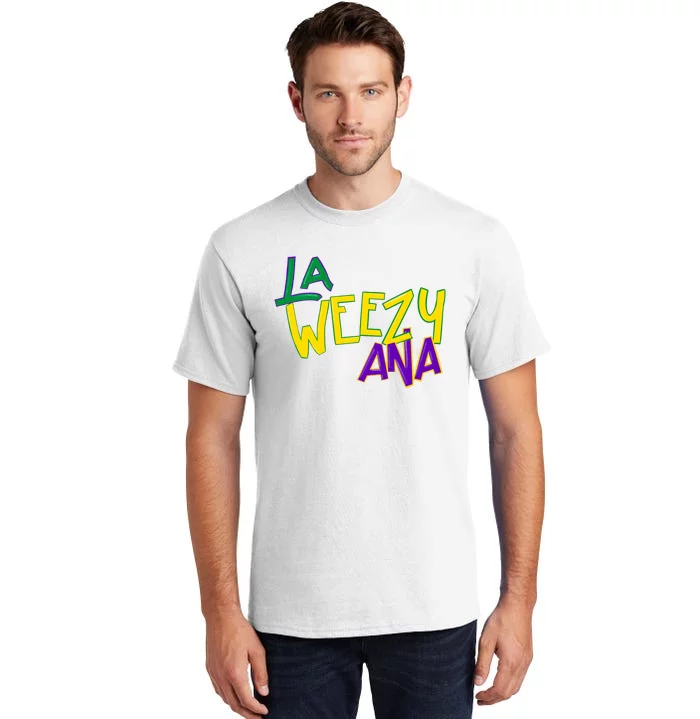 La Weezy Ana Mardi Gras Tall T-Shirt