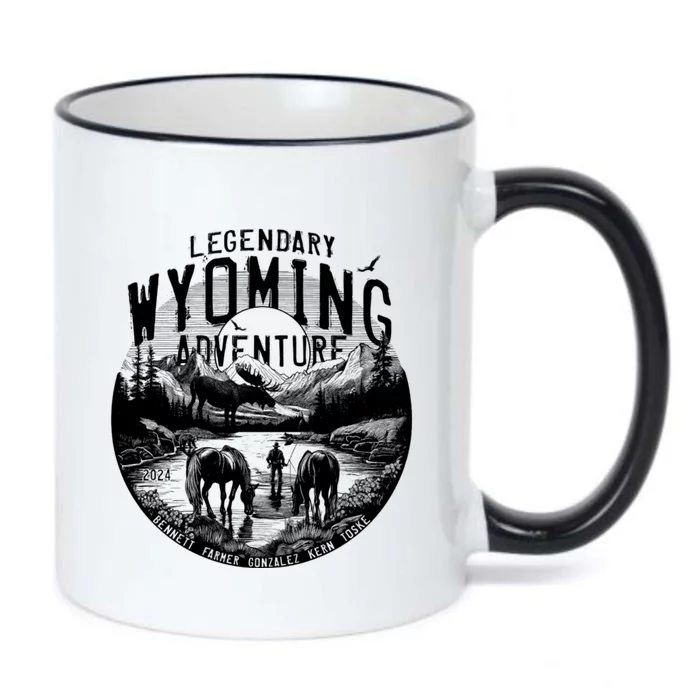 Legendary Wyoming Adventure 2024 Black Color Changing Mug