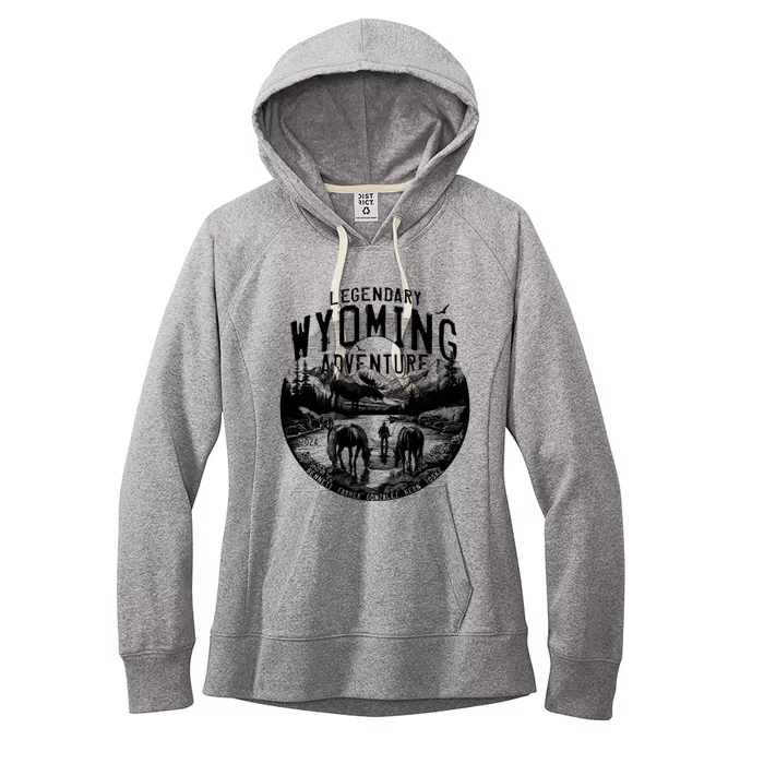 Legendary Wyoming Adventure 2024 Women's Fleece Hoodie