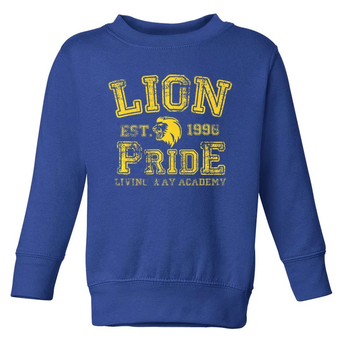 Living Way Academy Lion Pride Toddler Sweatshirt